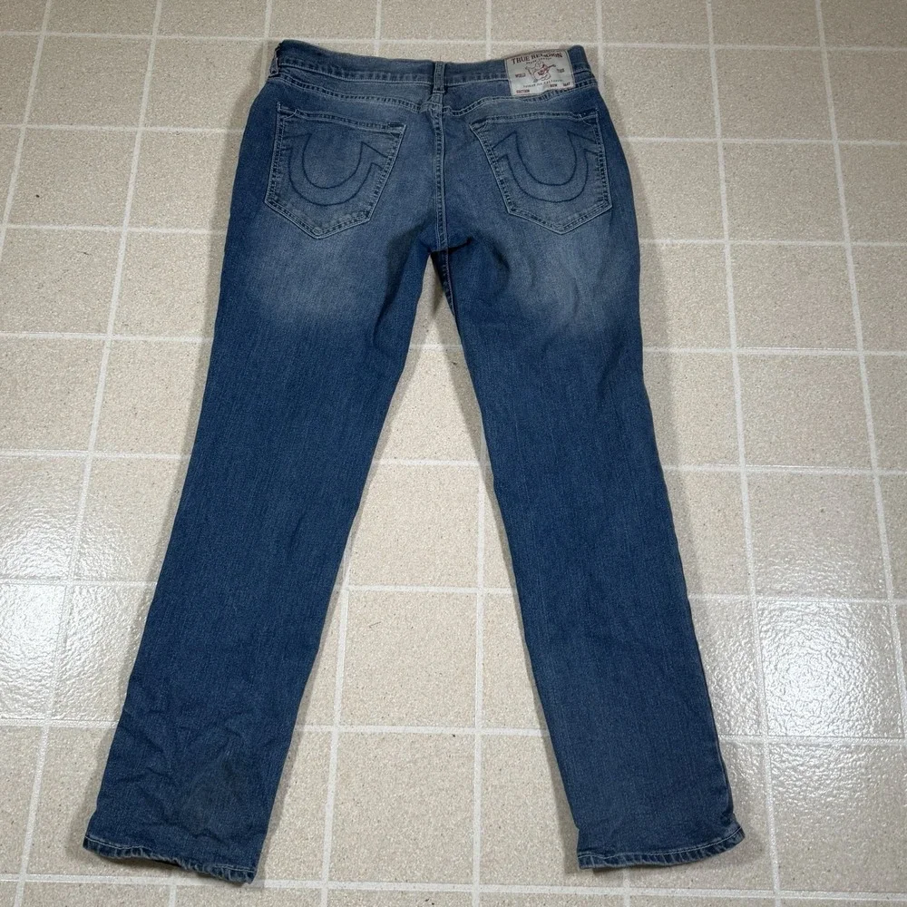 True Religion World Tour Jeans Men's 32 Geno Relaxed Slim Fit Denim
